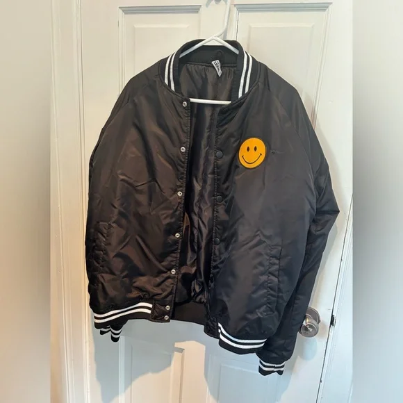 Ascot and Hart smiley jacket size m black - Picture 3 of 5